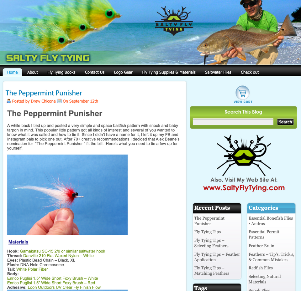 Learn Saltwater Fly Tying Patterns, How To Step By Step Instructions