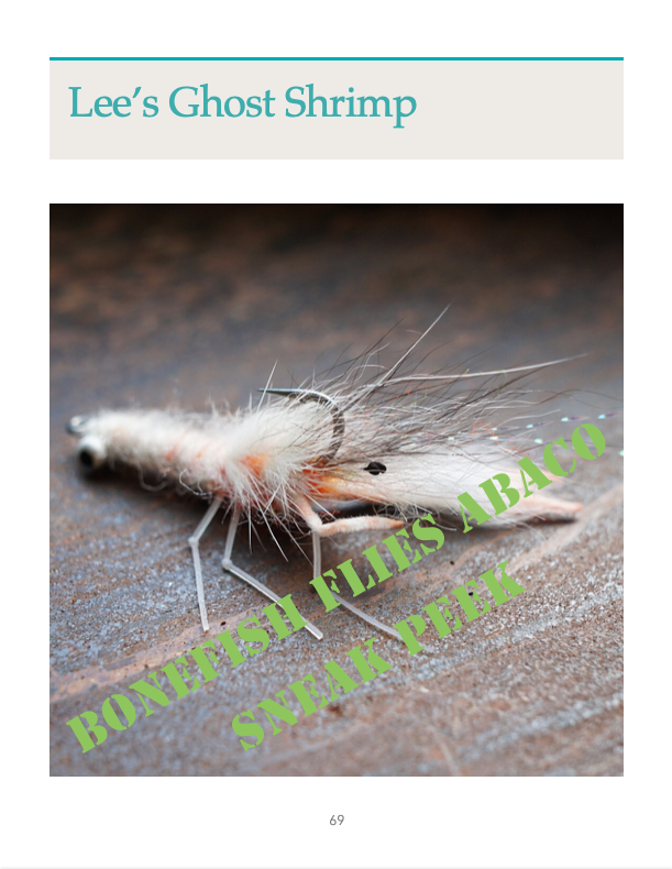 Bone Shrimp-Saltwater Flies- — Big Y Fly Co